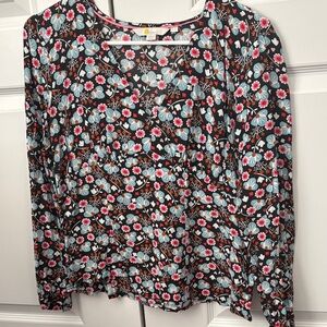 Boden floral Long Sleeve Women's Top